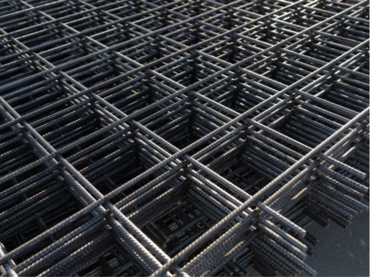 鉄筋を格子状に組んだ構造